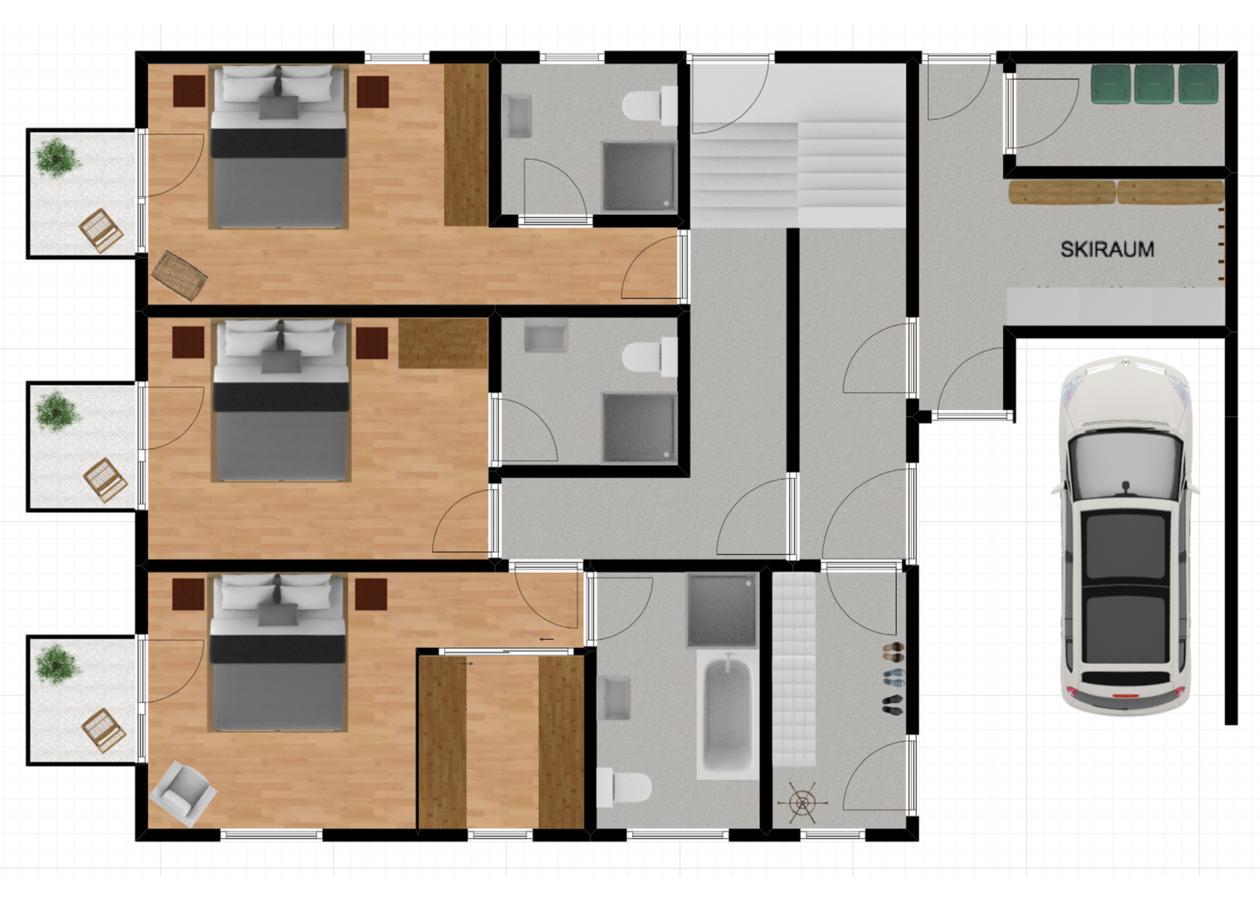 פרטנאו Chalet Bella מראה חיצוני תמונה